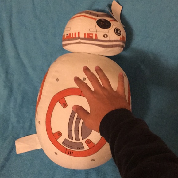 BB-8 and BB-9E Plush Rotatable Heads New With Tags - Picture 4 of 4